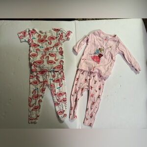 Carter's Pink Pajama sets